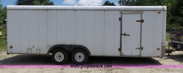 image for item K5341 1999 Interstate enclosed cargo trailer