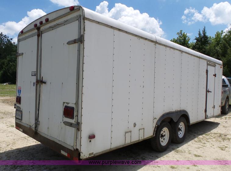 image for item K5341 1999 Interstate enclosed cargo trailer