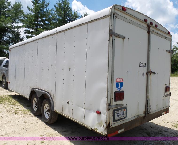 image for item K5341 1999 Interstate enclosed cargo trailer