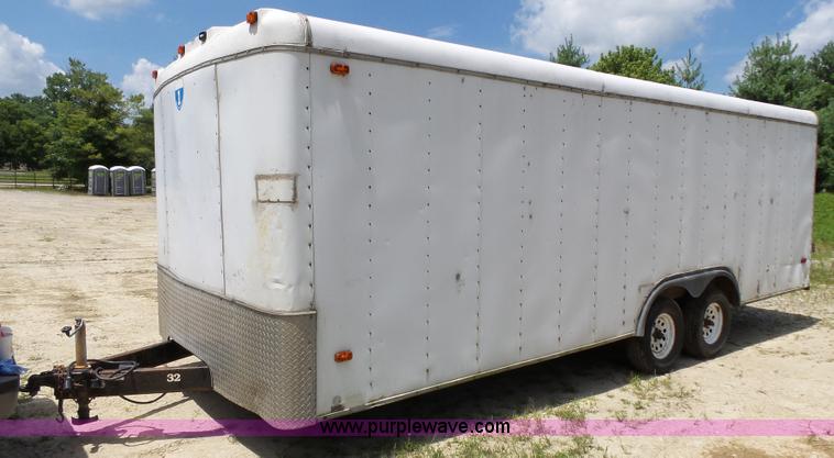 image for item K5341 1999 Interstate enclosed cargo trailer