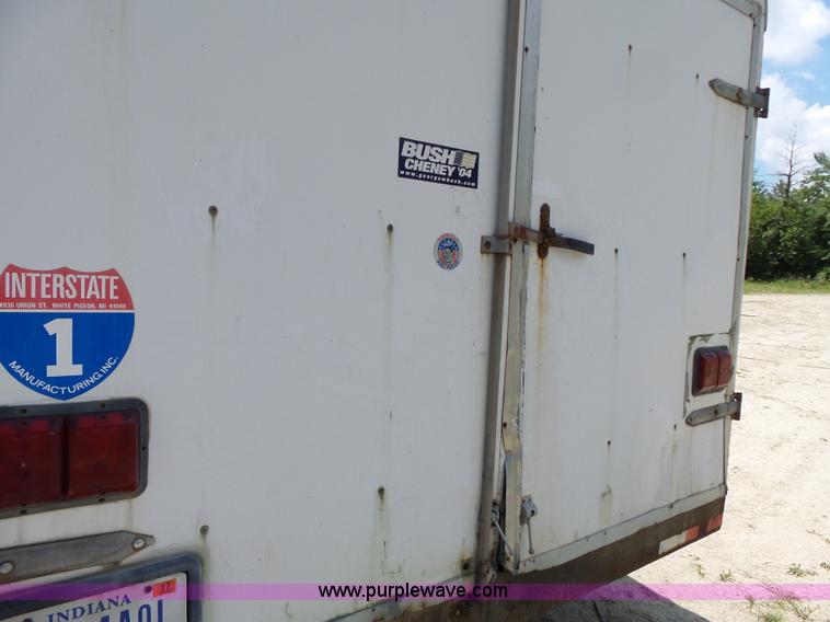 image for item K5341 1999 Interstate enclosed cargo trailer