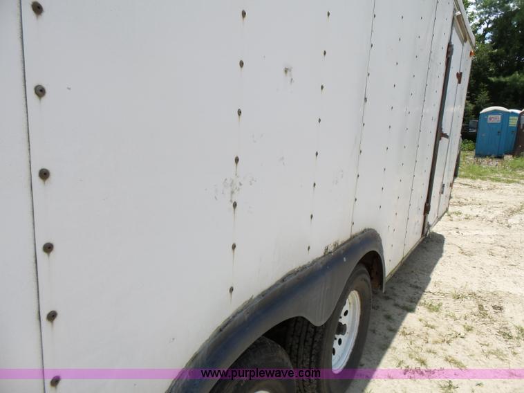 image for item K5341 1999 Interstate enclosed cargo trailer