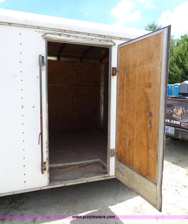 image for item K5341 1999 Interstate enclosed cargo trailer