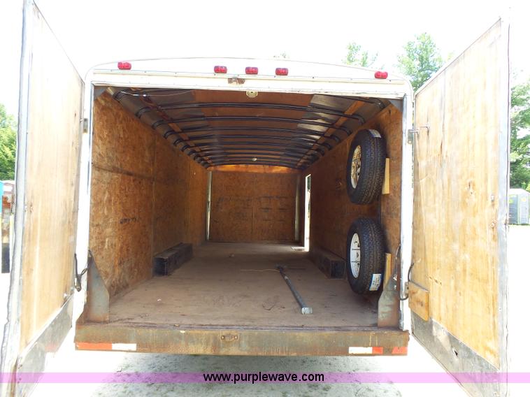 image for item K5341 1999 Interstate enclosed cargo trailer