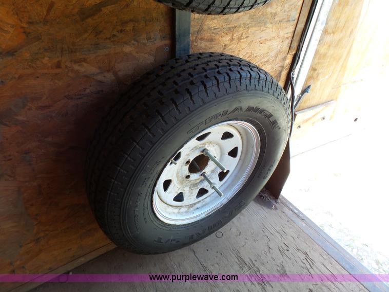 image for item K5341 1999 Interstate enclosed cargo trailer