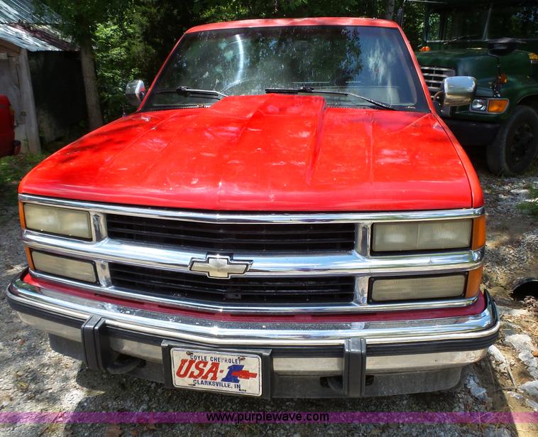 image for item K5342 1994 Chevrolet 1500 Z71 Ext. Cab pickup truck