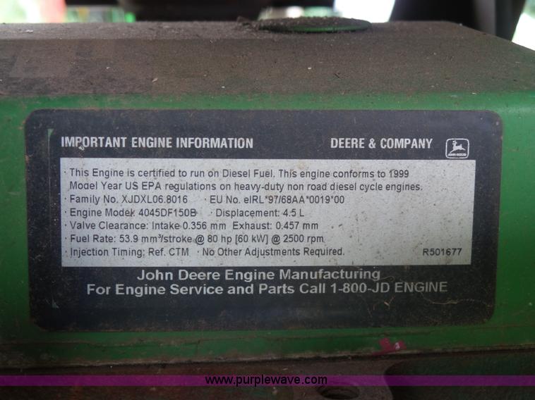 image for item K7067 1999 Ingersoll Rand P185WJD air compressor