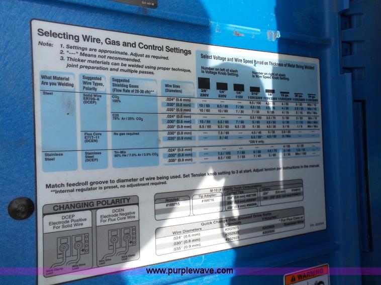 image for item K7075 Miller Millermatic Passport welder