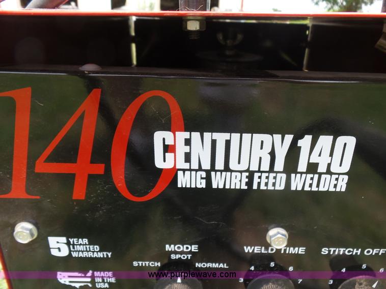 image for item K7078 Century 140 MIG wire feed welder