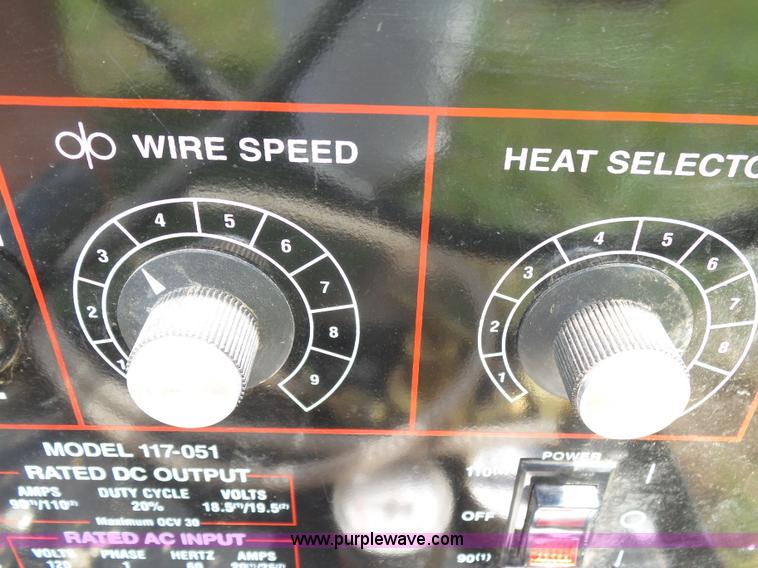 image for item K7078 Century 140 MIG wire feed welder