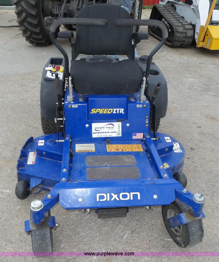 image for item K8457 Dixon Speed ZTR48 ZTR lawn mower