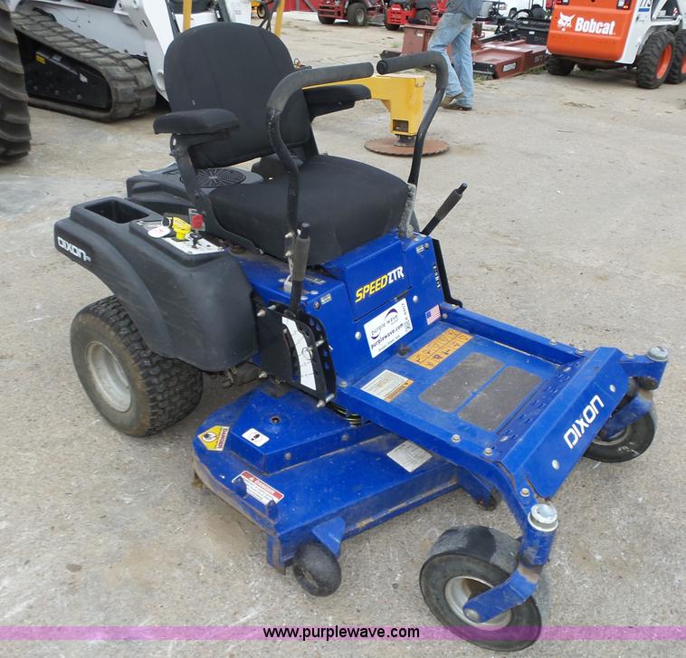 image for item K8457 Dixon Speed ZTR48 ZTR lawn mower