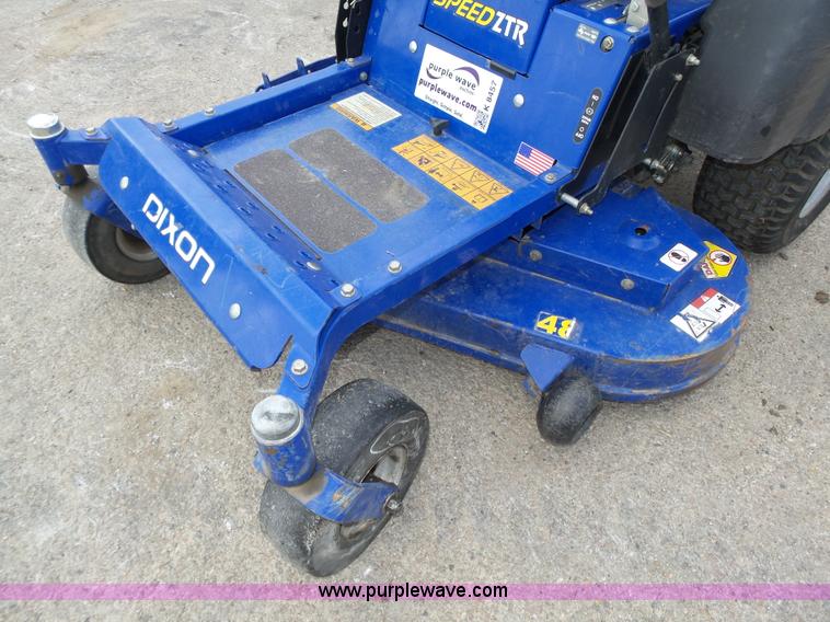 image for item K8457 Dixon Speed ZTR48 ZTR lawn mower