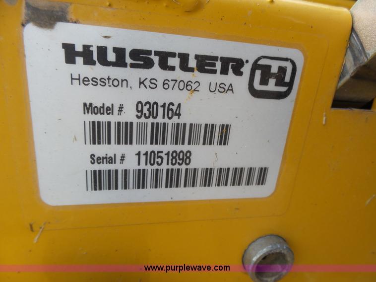 image for item K8458 Hustler FasTrak ZTR lawn mower