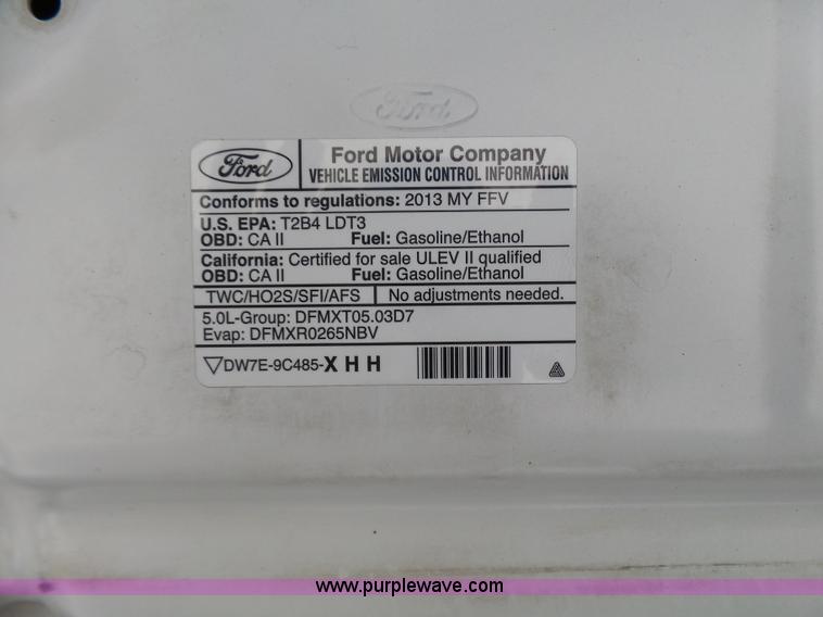 image for item L1570 2013 Ford F150 XLT SuperCrew pickup truck