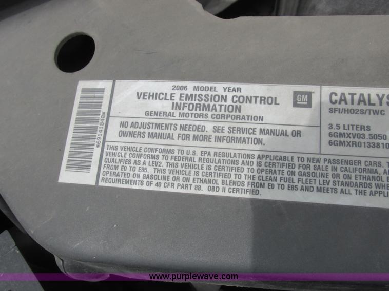 image for item L6200 2006 Chevrolet Impala