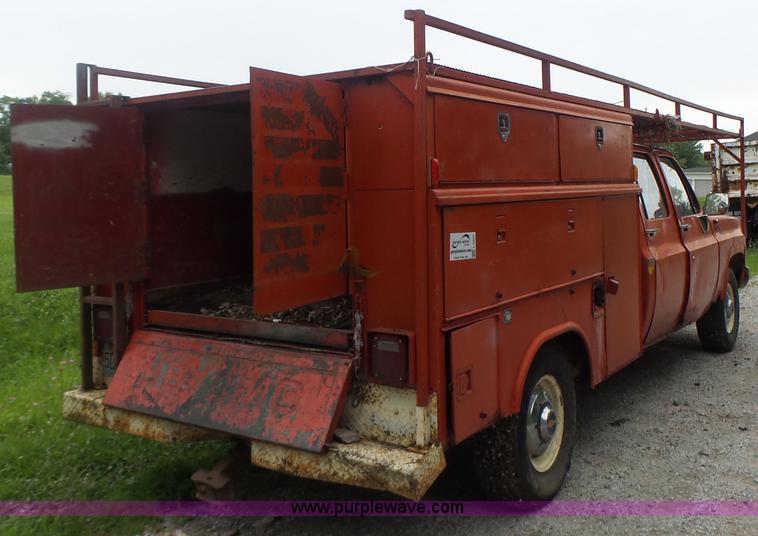 image for item L6201 1980 GMC Custom Deluxe service truck