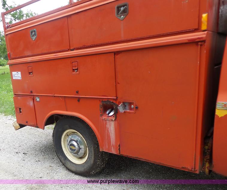 image for item L6201 1980 GMC Custom Deluxe service truck