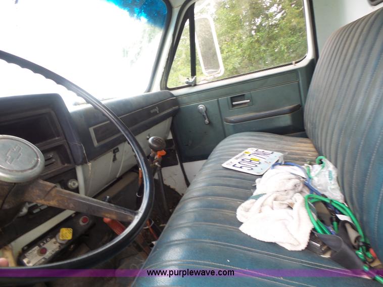 image for item L6202 1984 Chevrolet Kodiak dump truck