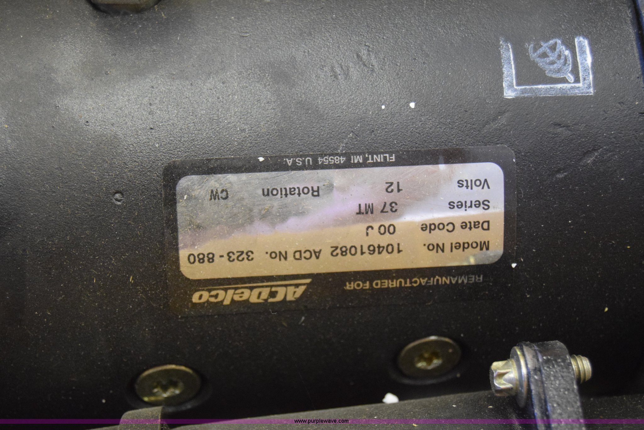 Truck parts in Wichita, KS Item BW9979 sold Purple Wave