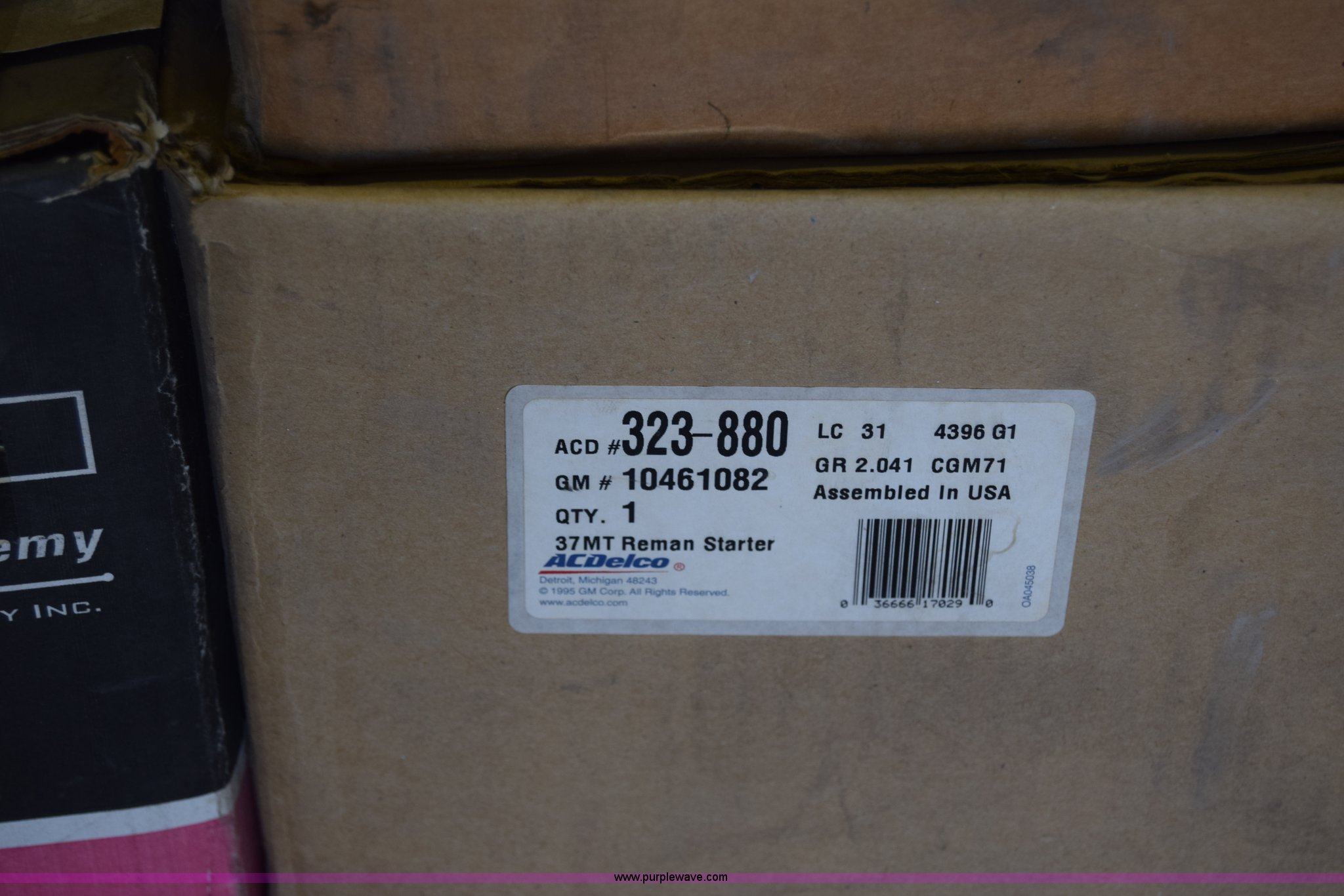 Truck parts in Wichita, KS Item BW9979 sold Purple Wave