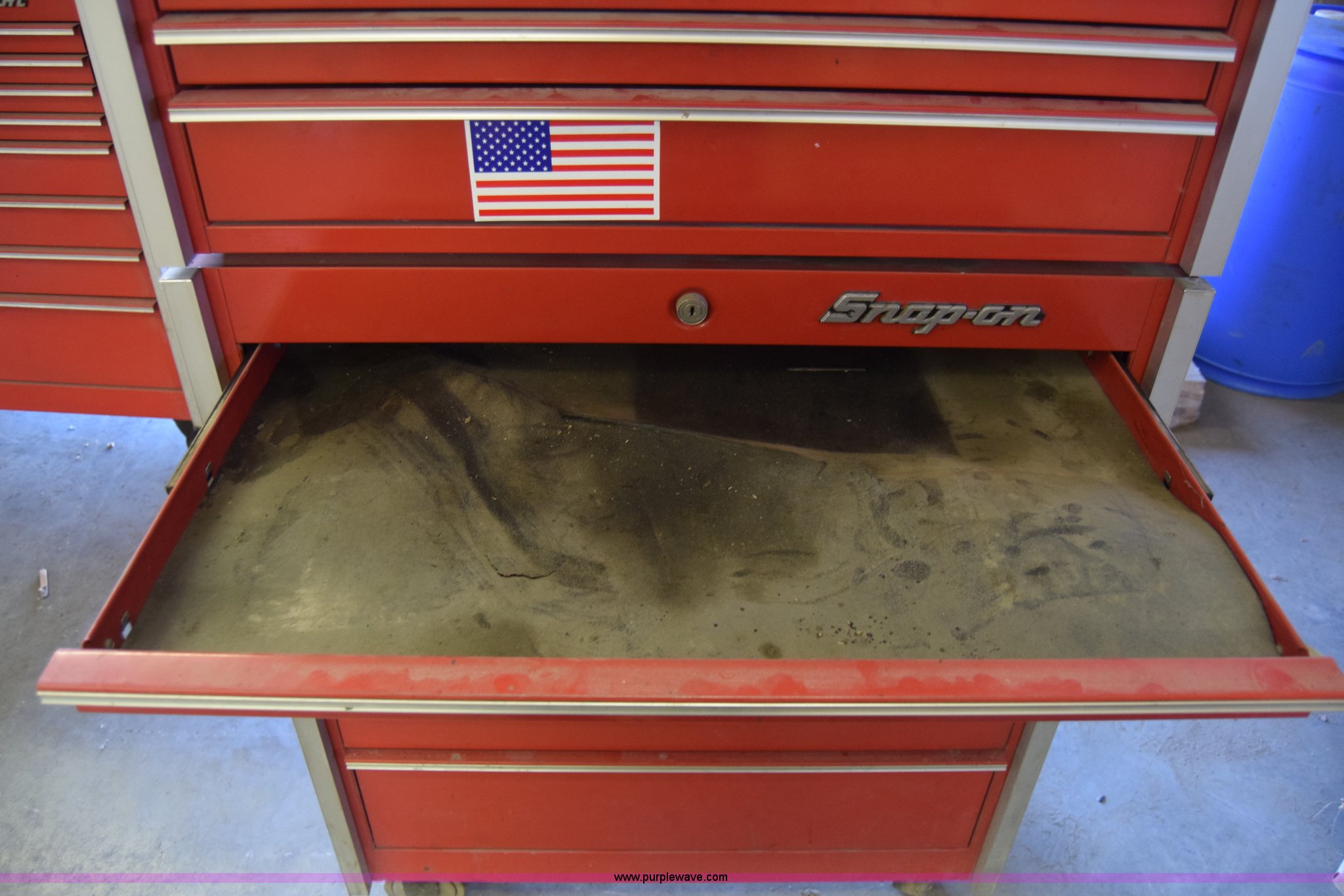 Snapon toolbox in Wichita, KS Item BW9983 sold Purple Wave