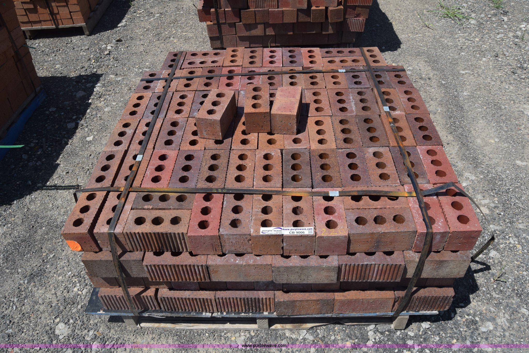 Approximately 1,600 bricks in Wichita, KS Item CB9006 sold Purple Wave