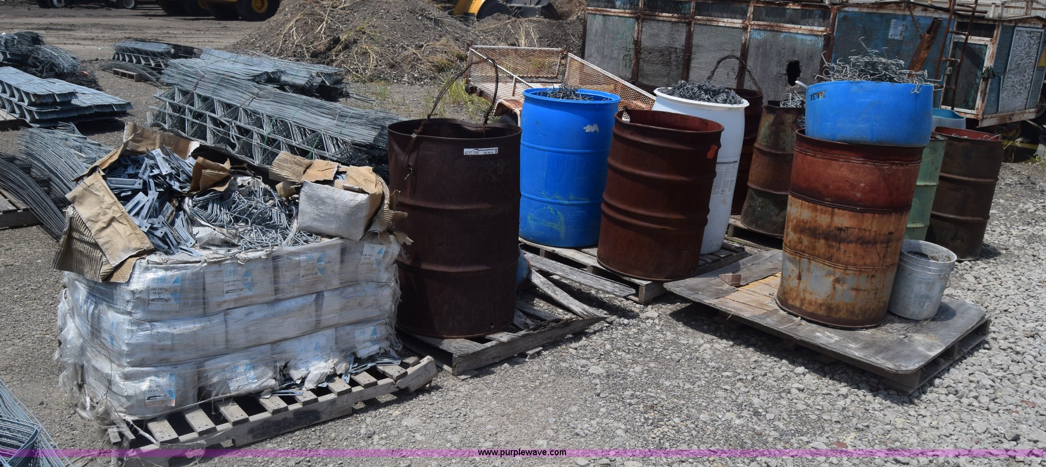 Steel concrete/rebar binding wires in Wichita, KS Item CB9019 sold