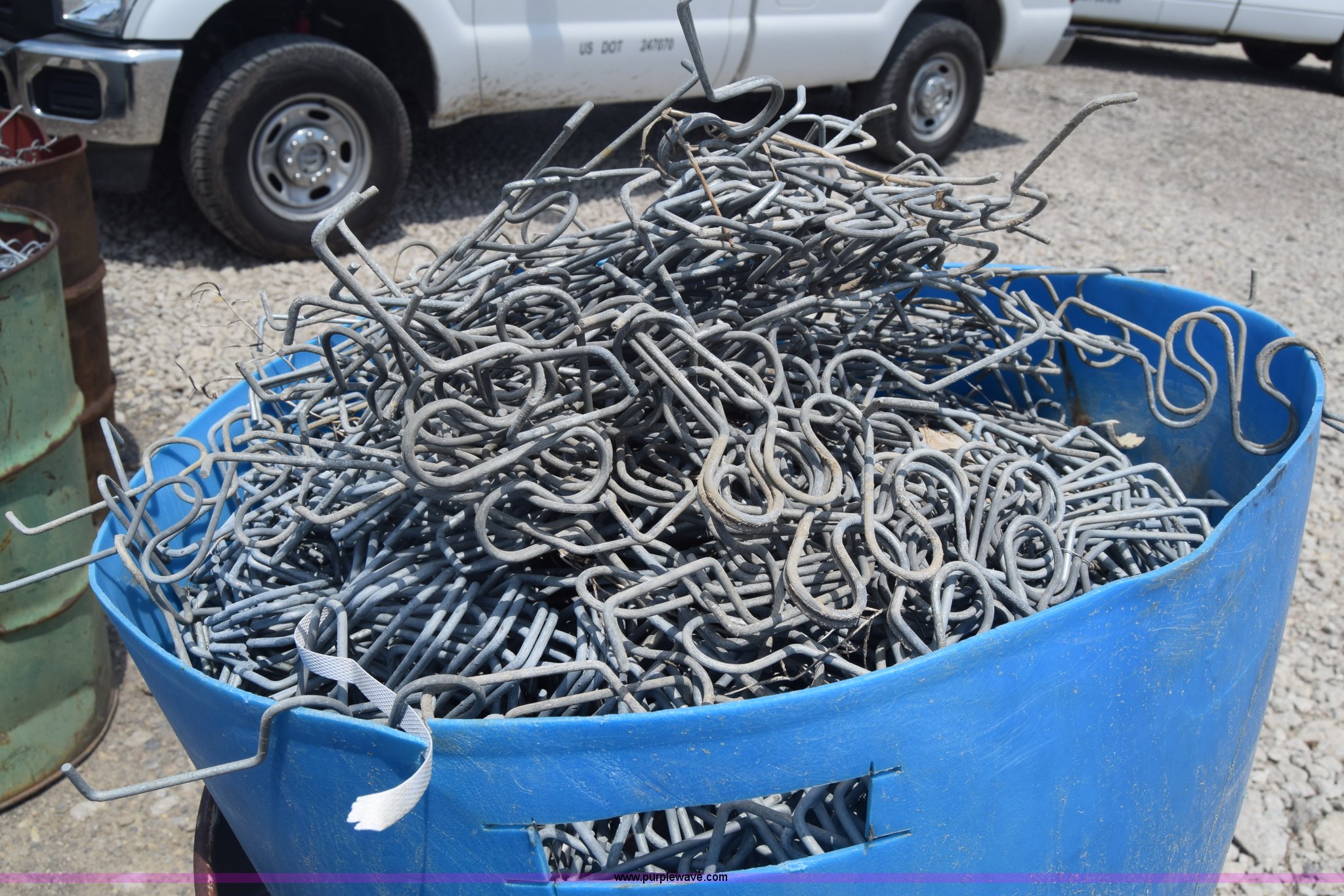 Steel concrete/rebar binding wires in Wichita, KS Item CB9019 sold