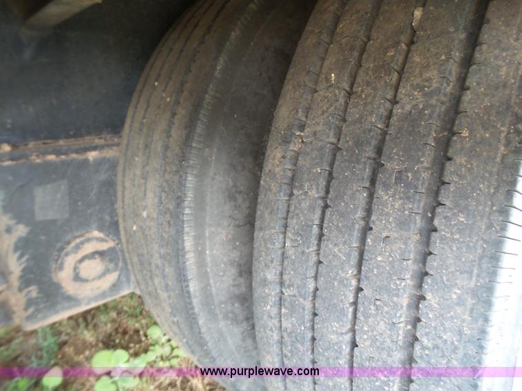 image for item BJ9329 2007 Ledwell drop deck equipment trailer