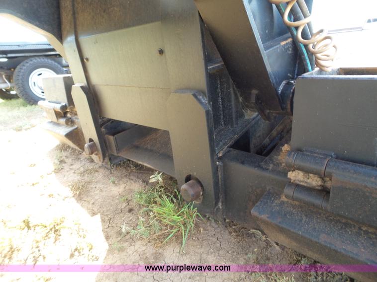 image for item BJ9329 2007 Ledwell drop deck equipment trailer