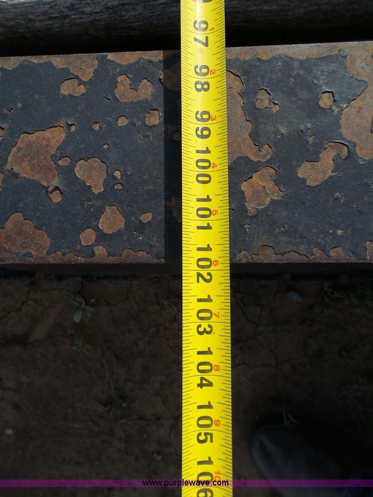 image for item BJ9329 2007 Ledwell drop deck equipment trailer