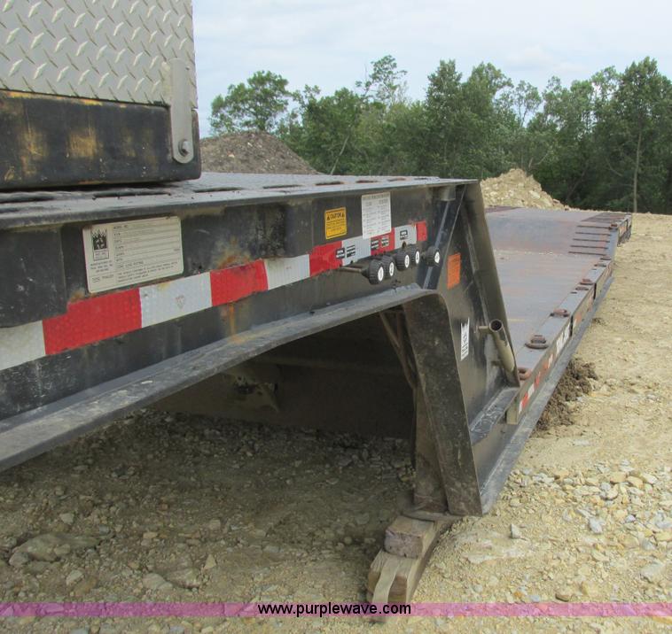 image for item K4062 1989 Trail King TK60HTXL492 drop deck hydra-tail equipment trailer