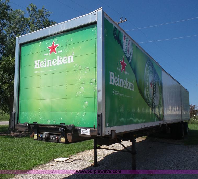 image for item K4668 2011 BWS 53VT3V Demountable Concepts trailer with storage boxes