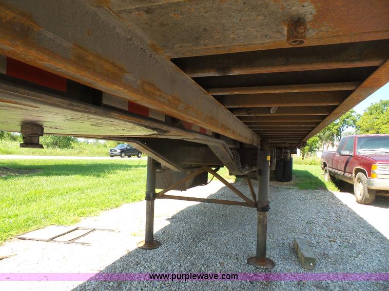 image for item K4668 2011 BWS 53VT3V Demountable Concepts trailer with storage boxes