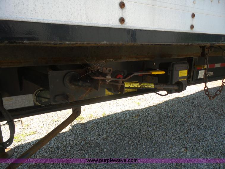 image for item K4668 2011 BWS 53VT3V Demountable Concepts trailer with storage boxes