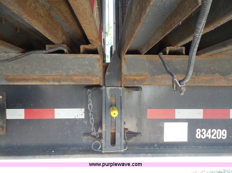 image for item K4668 2011 BWS 53VT3V Demountable Concepts trailer with storage boxes