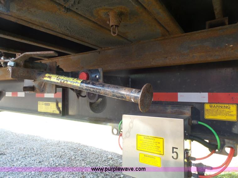 image for item K4668 2011 BWS 53VT3V Demountable Concepts trailer with storage boxes