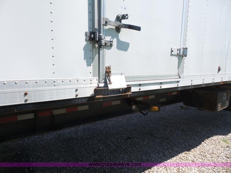 image for item K4668 2011 BWS 53VT3V Demountable Concepts trailer with storage boxes