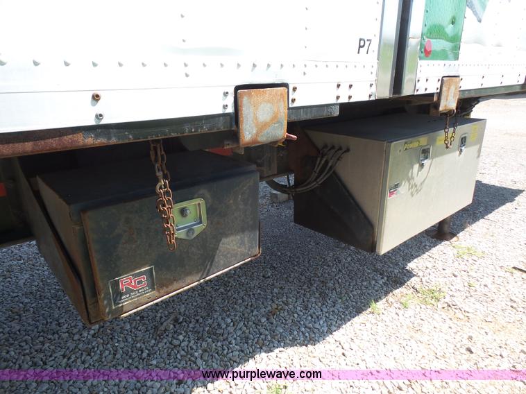 image for item K4668 2011 BWS 53VT3V Demountable Concepts trailer with storage boxes
