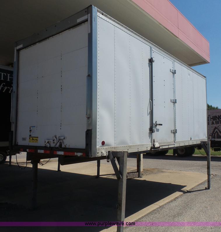 image for item K4668 2011 BWS 53VT3V Demountable Concepts trailer with storage boxes