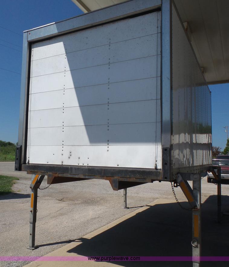 image for item K4668 2011 BWS 53VT3V Demountable Concepts trailer with storage boxes