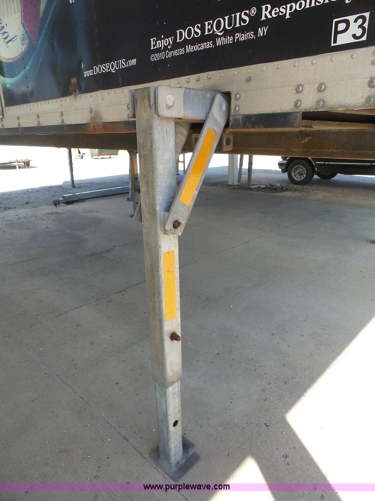 image for item K4668 2011 BWS 53VT3V Demountable Concepts trailer with storage boxes