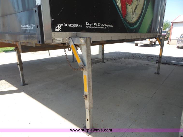 image for item K4668 2011 BWS 53VT3V Demountable Concepts trailer with storage boxes