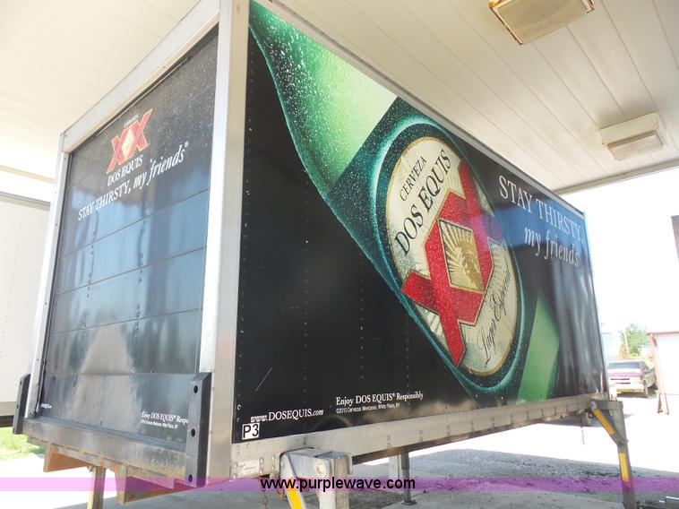 image for item K4668 2011 BWS 53VT3V Demountable Concepts trailer with storage boxes