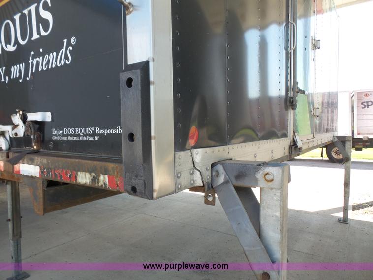 image for item K4668 2011 BWS 53VT3V Demountable Concepts trailer with storage boxes