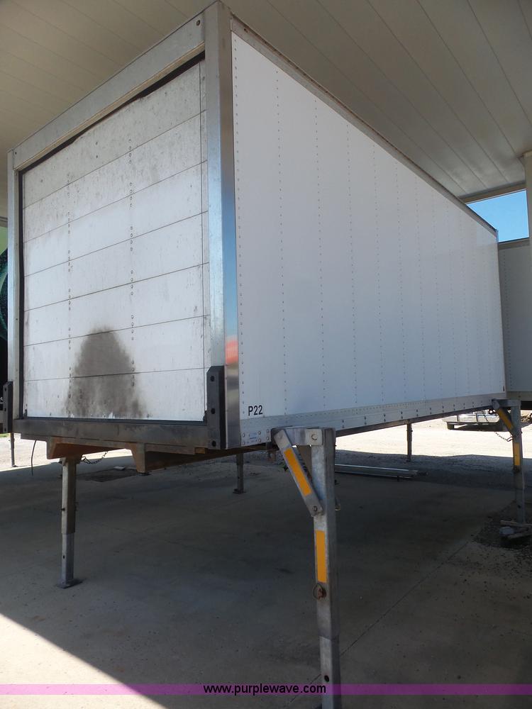 image for item K4668 2011 BWS 53VT3V Demountable Concepts trailer with storage boxes