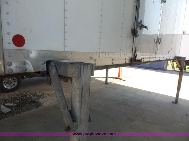 image for item K4668 2011 BWS 53VT3V Demountable Concepts trailer with storage boxes