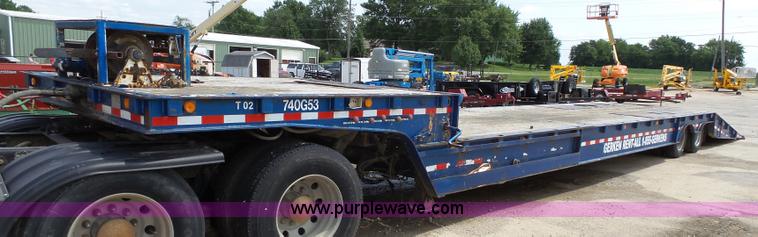 image for item K5311 1997 Futurelift FL70HLB equipment trailer