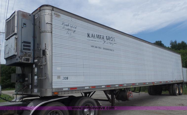 image for item K7731 1987 Dorsey Liteguard 86 refrigerated van trailer